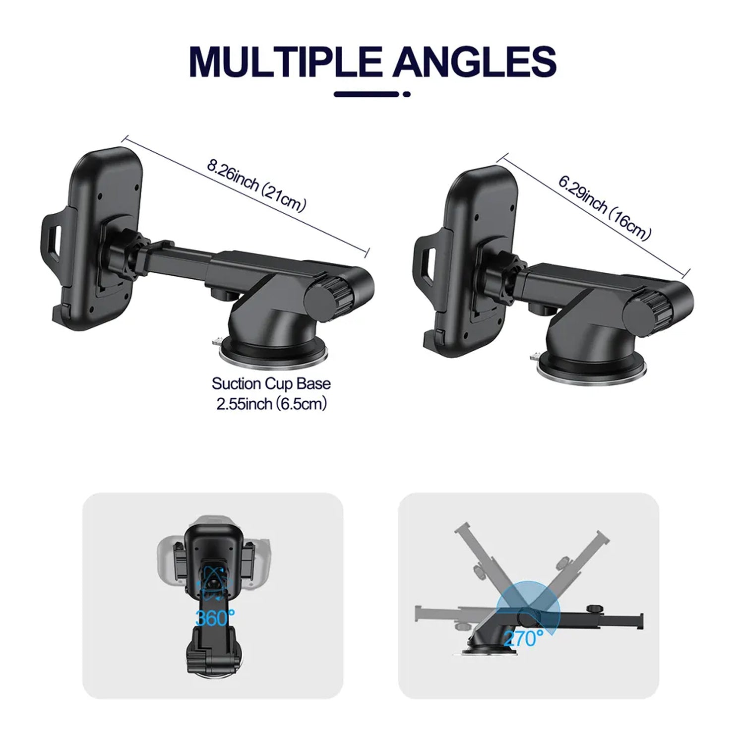 6100 Mobile Phone Holder for Car Mobile Phone Holder Dashboard Windscreen 3 in 1 Smartphone Holder Car DeoDap 6100 Mobile Phone Holder for Car Mobile Phone Holder Dashboard Windscreen 3 in 1 Smartphone Holder Car DeoDap